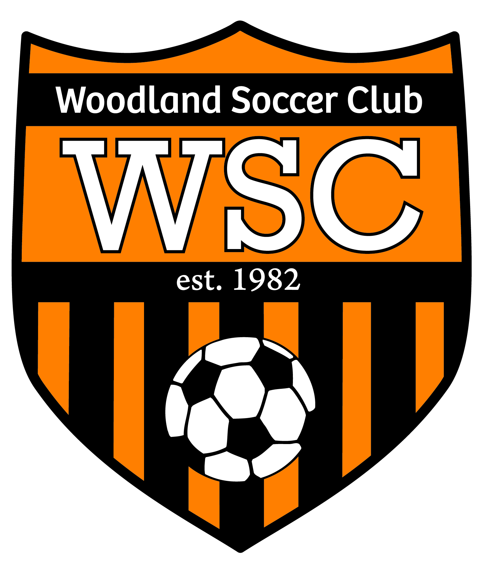 Woodland Soccer Club crest